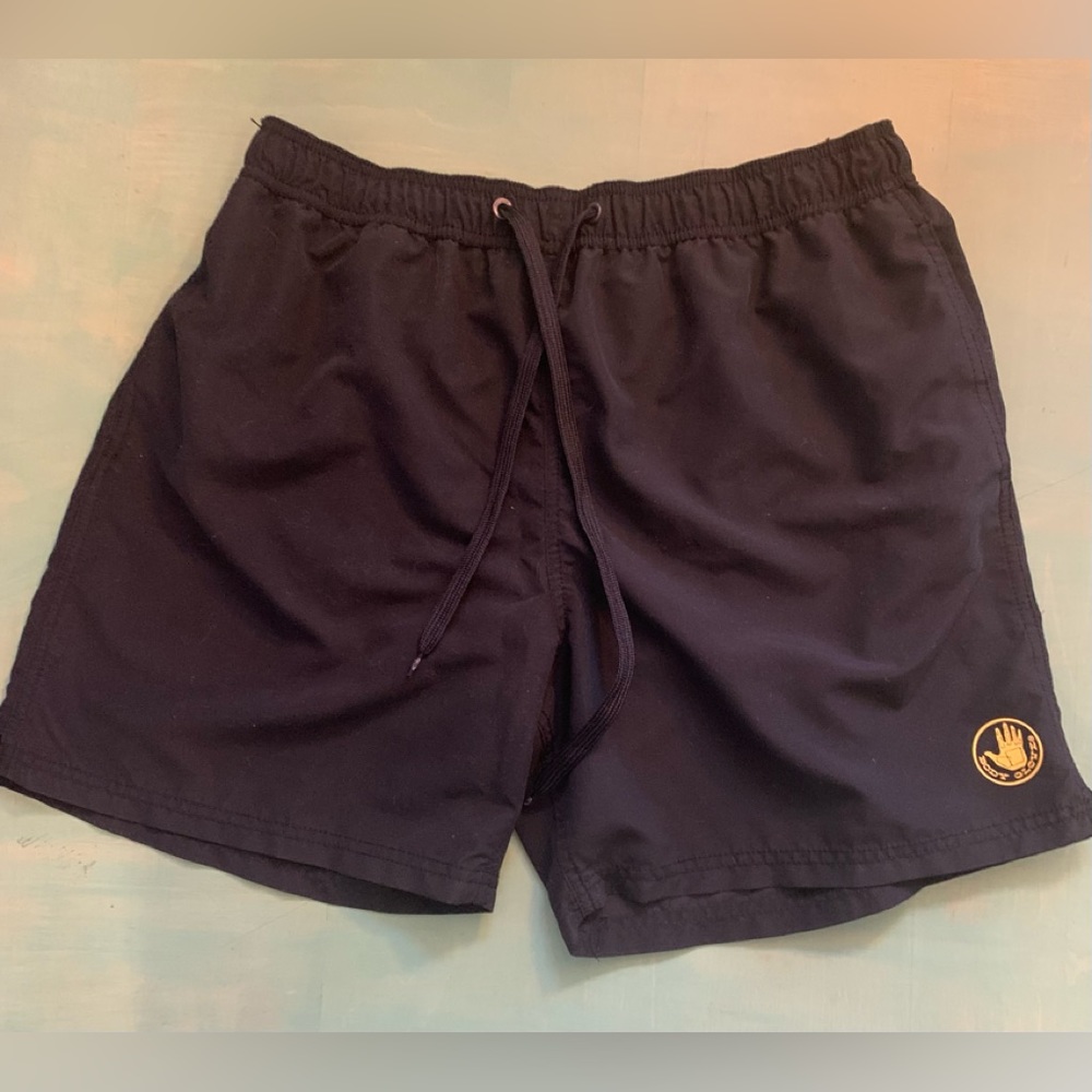 Body Glove - XL mid- swim trunks black lined